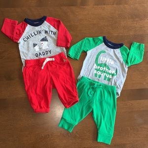 2 Baby Gap matching sets